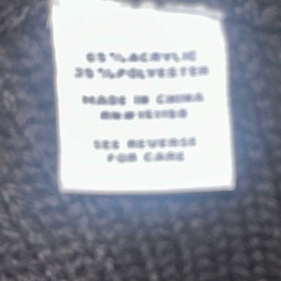 NWT SIZE M/L 525 America Black Wrap Sweater - Picture 6 of 6